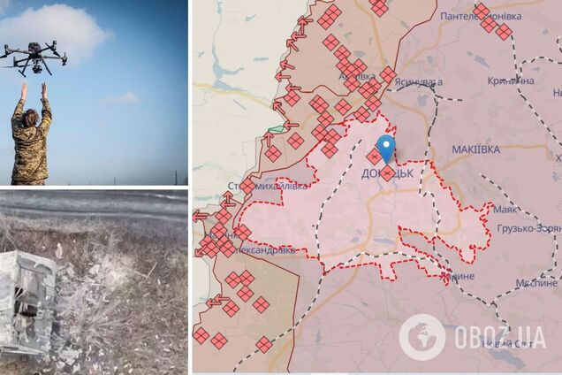 Разносят до основания укрытие вместе с оккупантами: в ВСУ показали работу аэробомберии 24-й бригады в Донецкой области. Видео