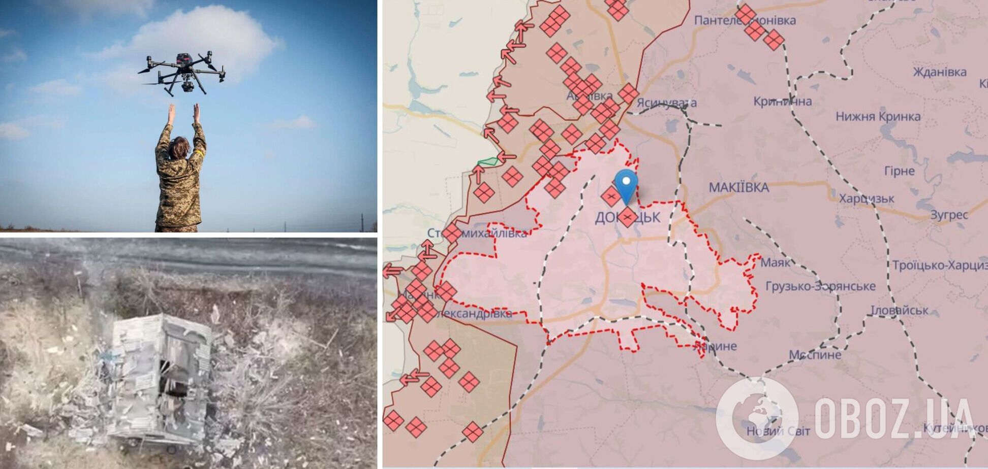Розносять ущент укриття разом з окупантами: в ЗСУ показали роботу аеробомберії 24-ї бригади на Донеччині. Відео