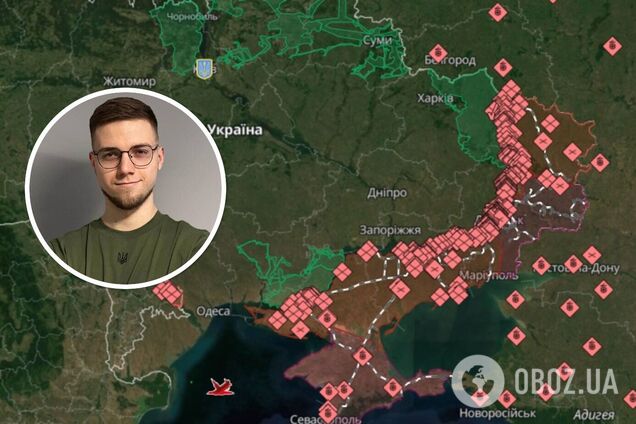 На картах DeepState є закритий функціонал, певні ділянки навмисно не оновлюють. Інтерв’ю із співзасновником проєкту Романом Погорілим