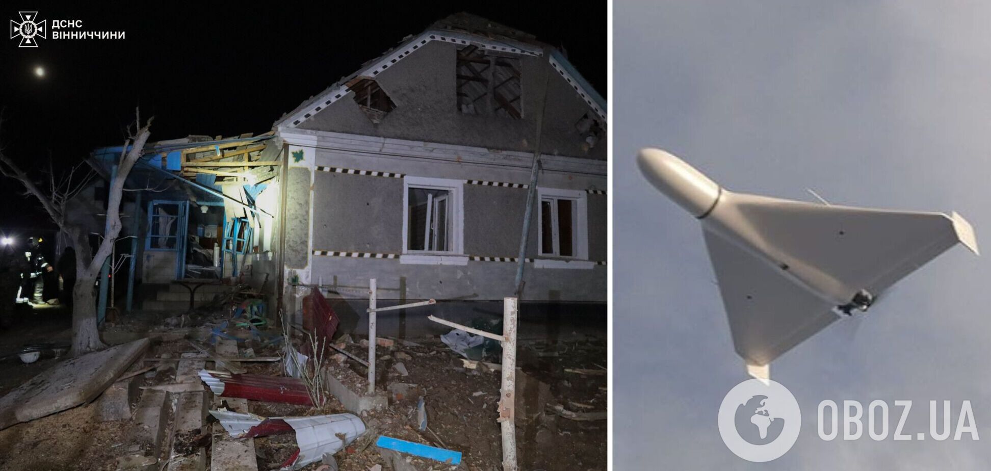Дронова атака у Вінницькій області