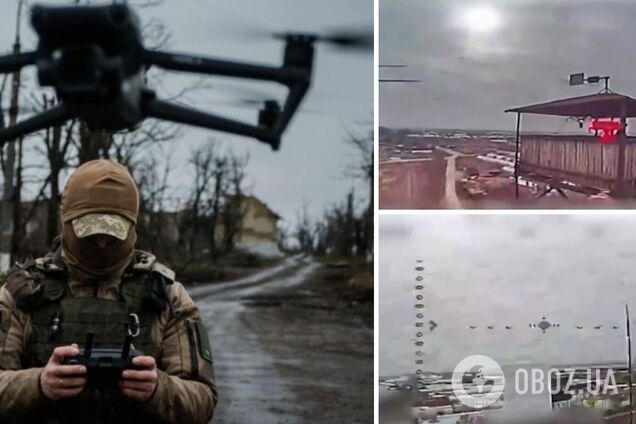 Дроны-камикадзе уничтожили наблюдательный комплекс оккупантов 'Муром-М' на Запорожье. Видео