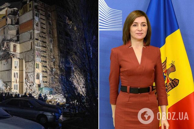 Украина срочно нуждается в дополнительной помощи: Санду прокомментировала российский обстрел Одессы