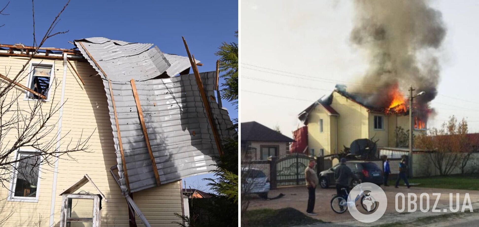 Після відбоїв в Україні вибухи прогриміли в російському Бєлгороді. Фото та відео