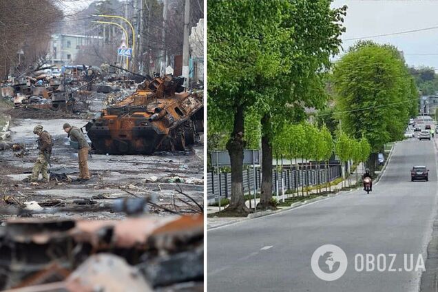 Зеленская показала превращение Бучи в символ надежды и возрождения. Фото