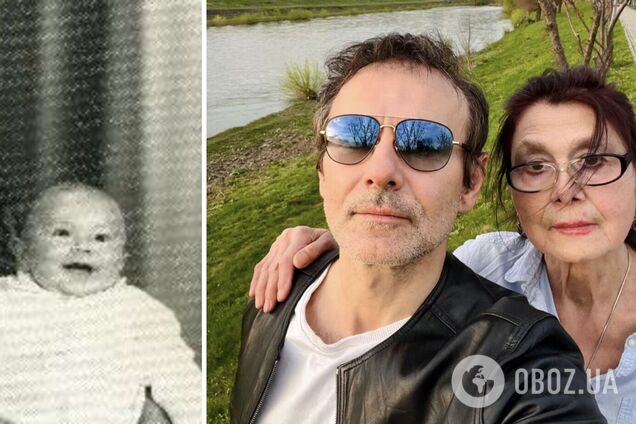 Святослав Вакарчук поразил сходством с мамой на редком общем фото