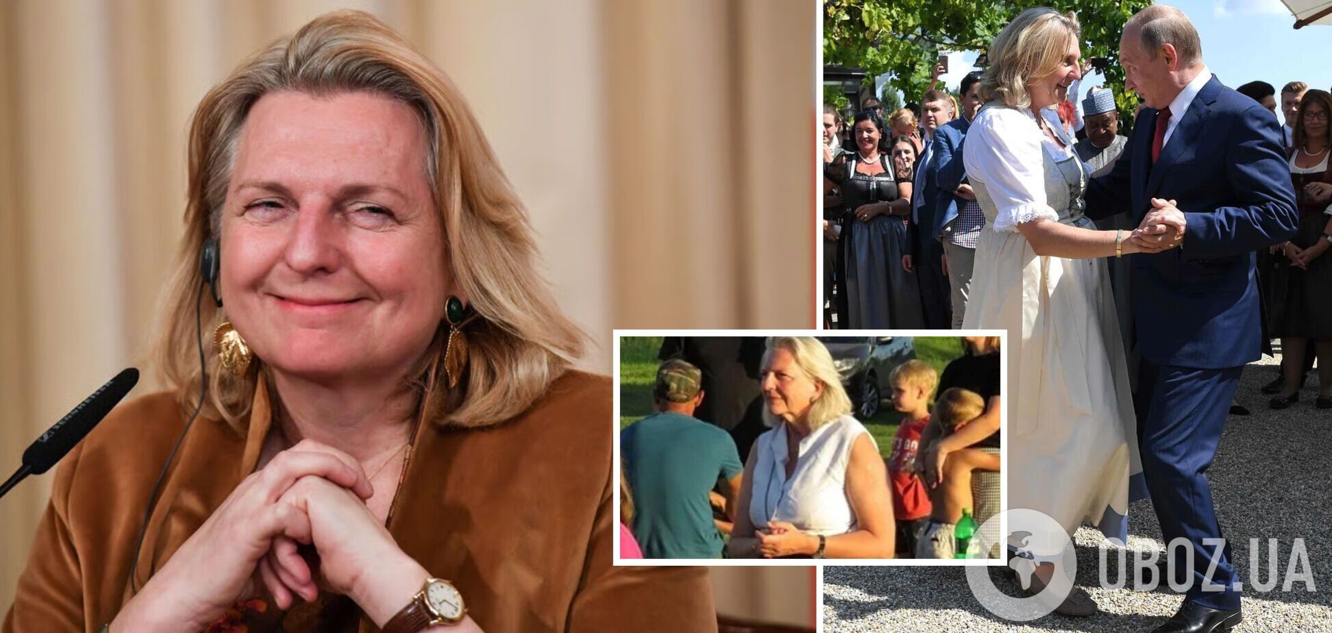 Ексглава МЗС Австрії, яка танцювала з Путіним, перебралася до Росії і назвала її 'по-справжньому вільною'