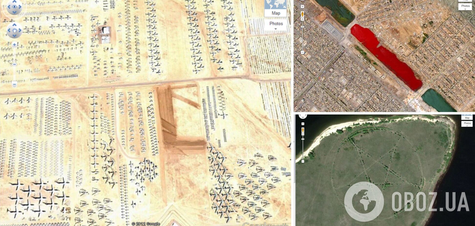 Нові піраміди у Єгипті і озеро крові: названо найдивніші знахідки у Google Earth