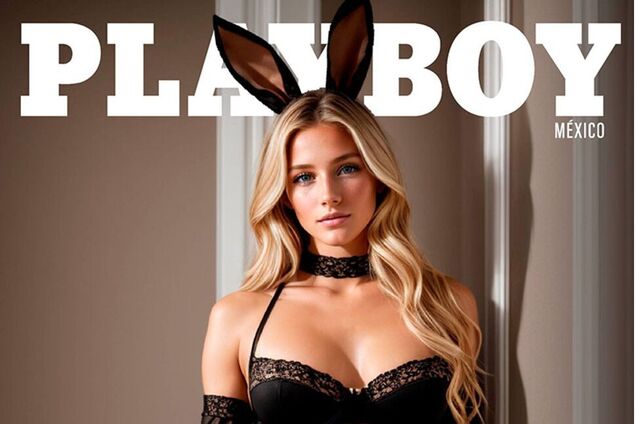 На обкладинку Playboy вперше потрапила ШІ-модель. Фото