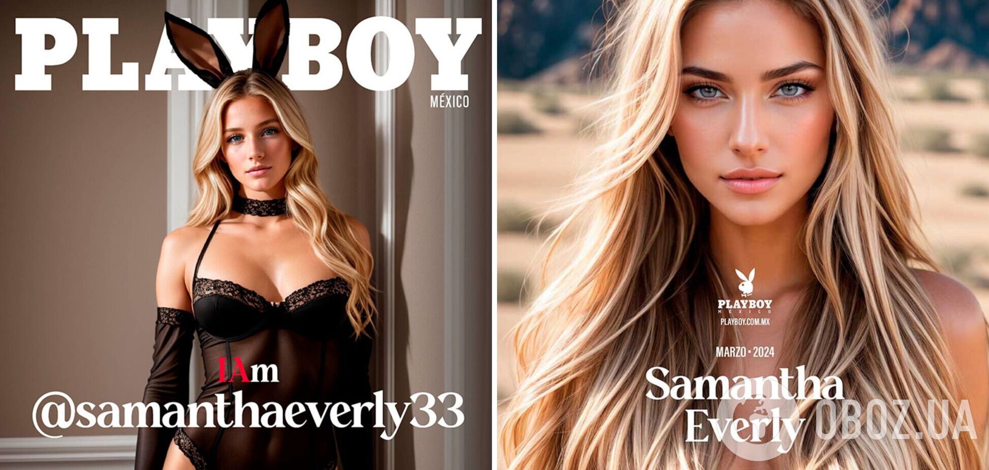 На обложку Playboy впервые попала ИИ-модель. Фото