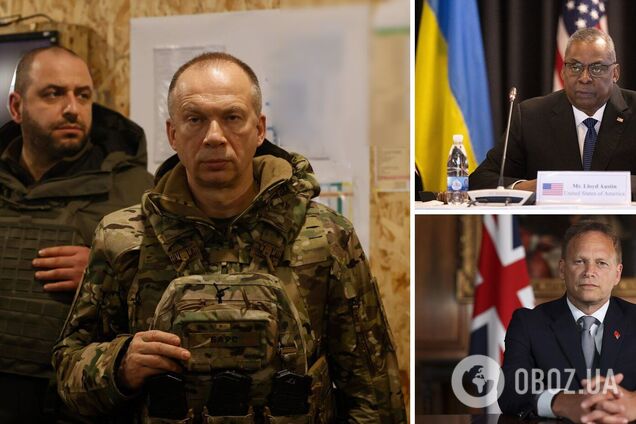 Умєров і Сирський поговорили з міністрами оборони Британії і США: деталі