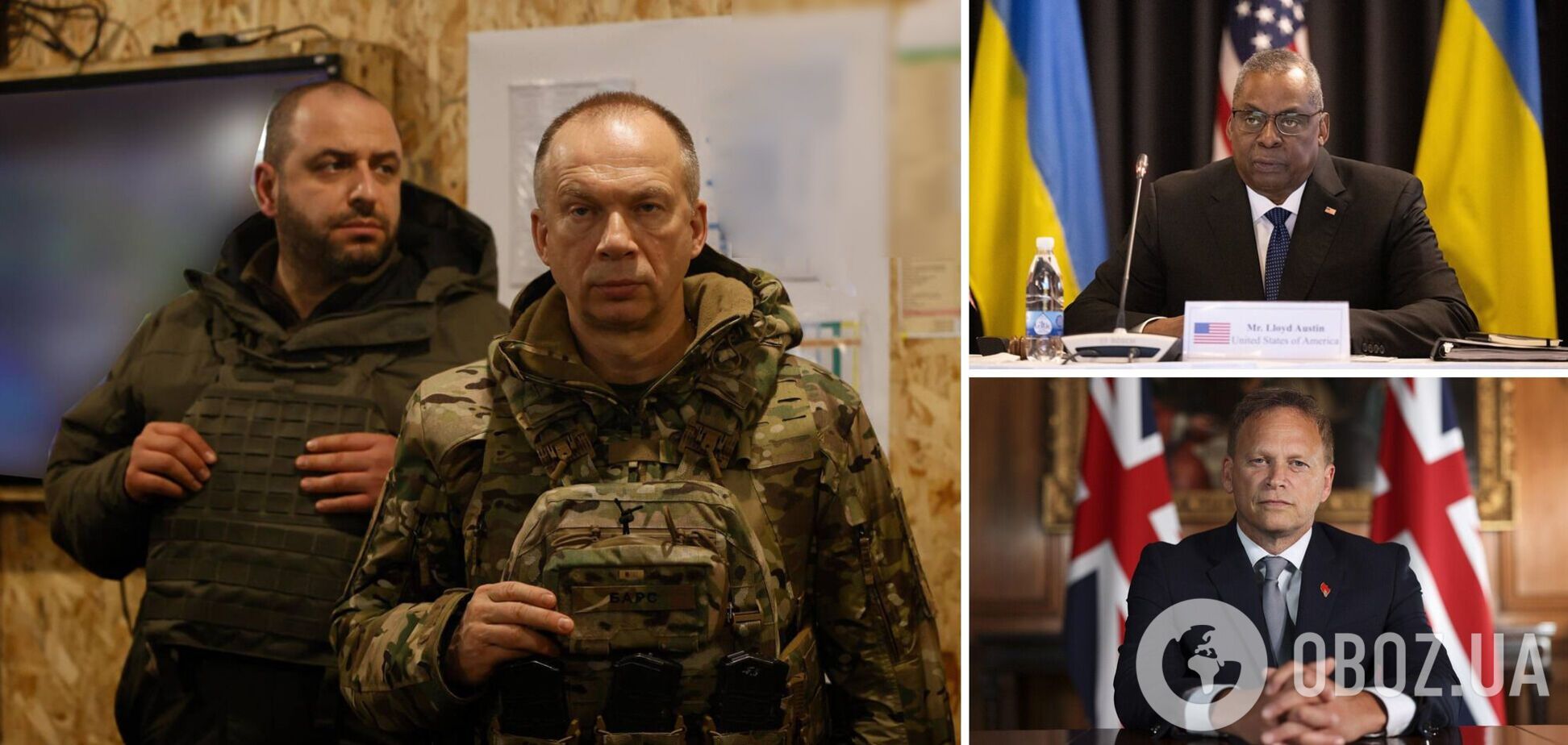 Умеров и Сырский поговорили с министрами обороны Британии и США: детали