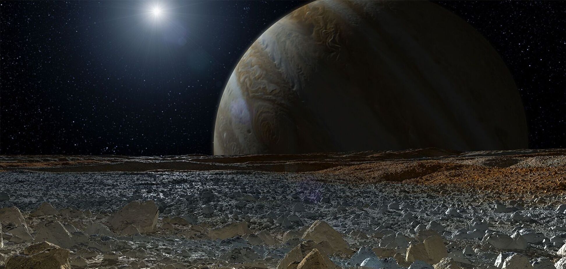 Найден порок, который мог 'убить' жизнь на ледяном спутнике Юпитера