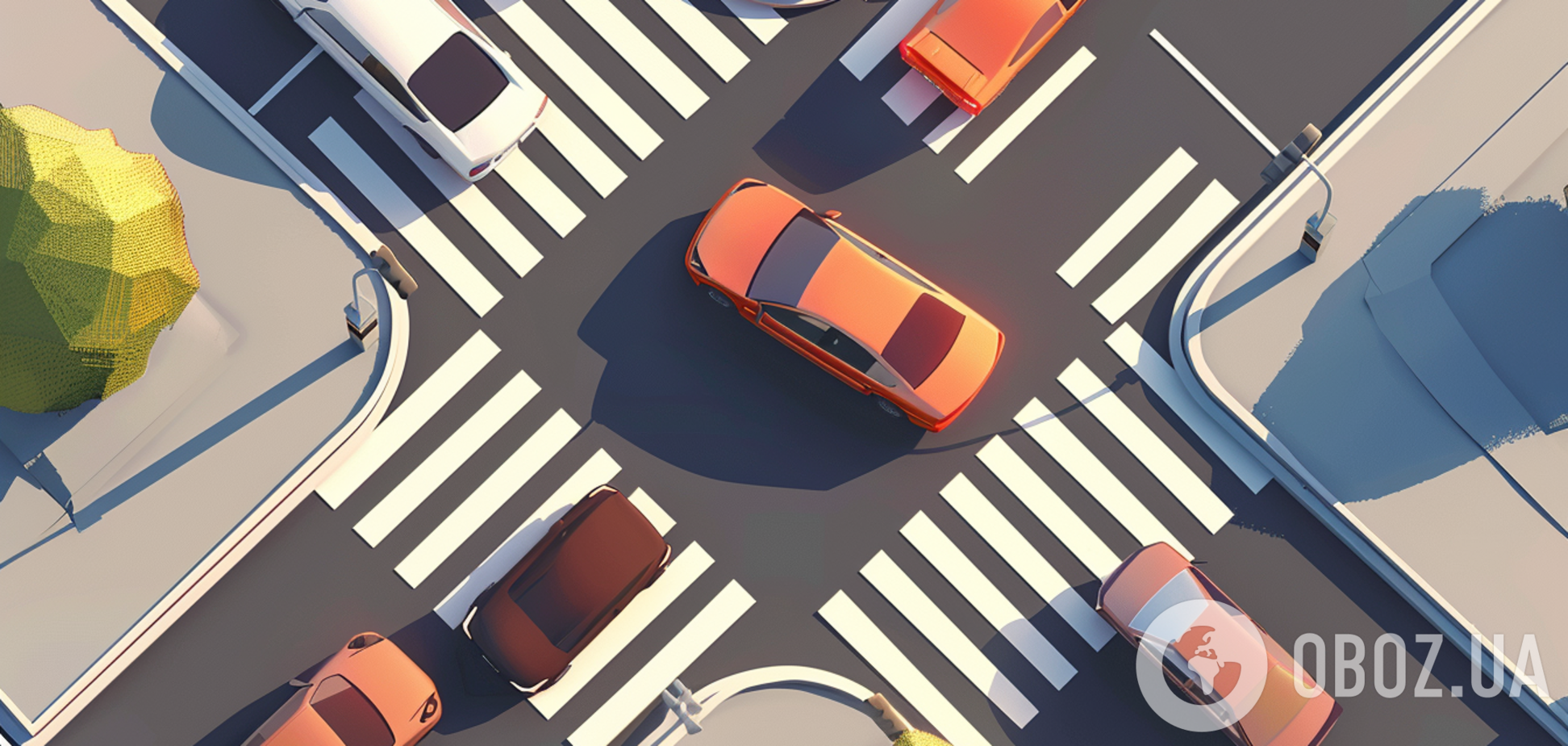 Кто проедет перекресток последним? Сложная задача по ПДД, что по силам не всем новичкам