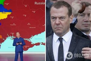 'Замахнувся' не лише на Україну: в ISW пояснили, що стоїть за заявами Медведєва про територіальні цілі Росії