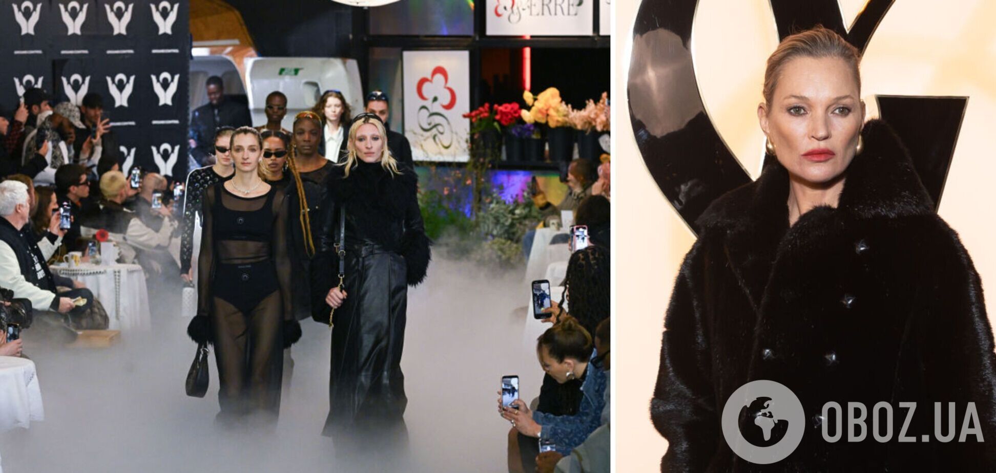 Двойник супермодели Кейт Мосс шокировала публику, появившись на подиуме в рамках Недели моды в Париже. Фото и видео