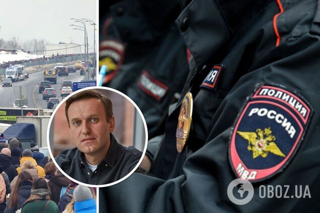 Вычисляют по камерам: в России начались задержания участников прощания с Навальным