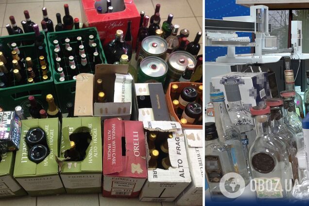 Поддельный алкоголь активно продают в Украине