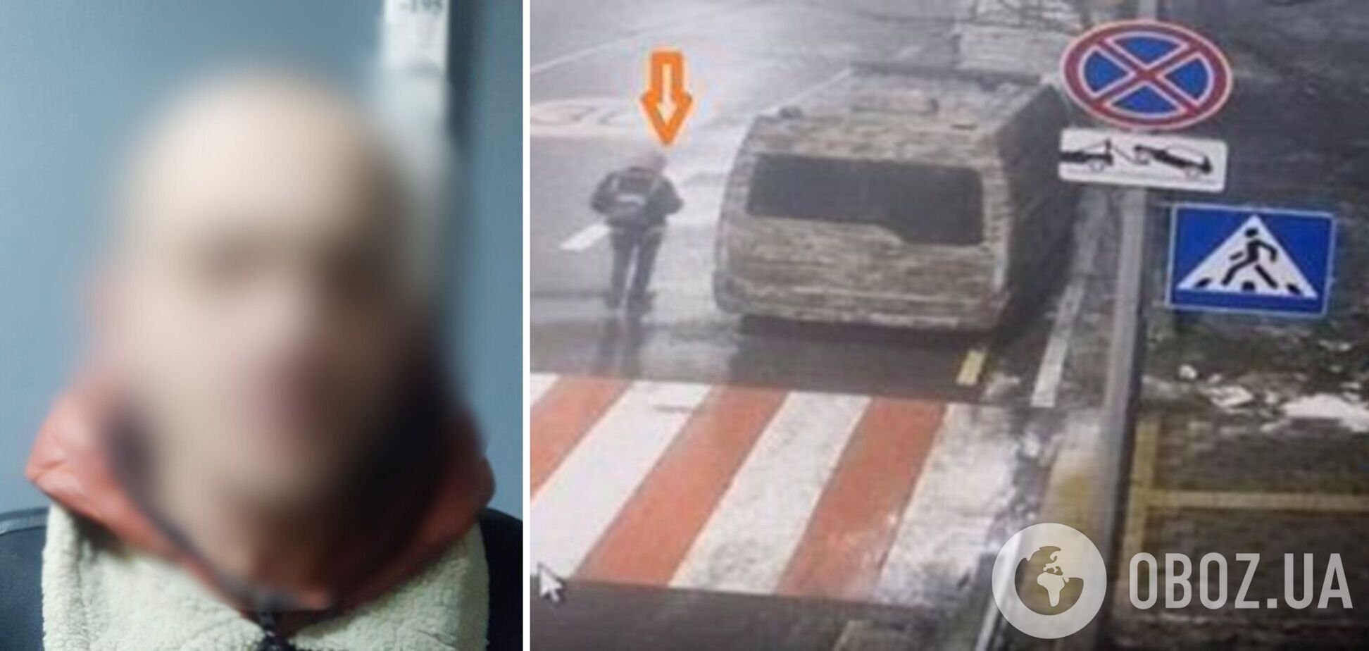 Злочин зафіксувала камера відеоспостереження