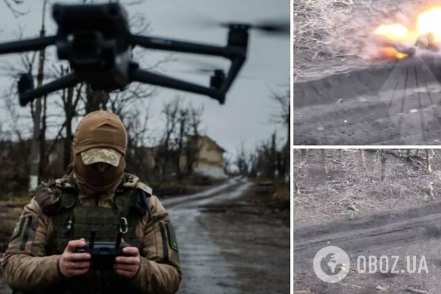 Отработали точно: защитники Украины ликвидировали группу оккупантов, которые пытались охотиться на дроны ВСУ под Авдеевкой. Видео