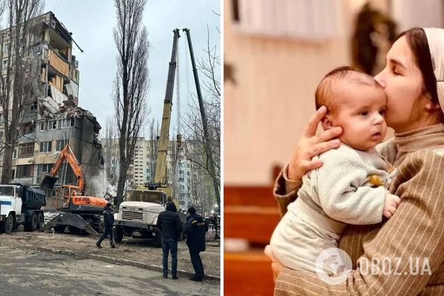 В Одесі прощаються з жінкою з немовлям, які загинули від атаки РФ: під час жалобної церемонії ворог знову вдарив по місту. Відео 