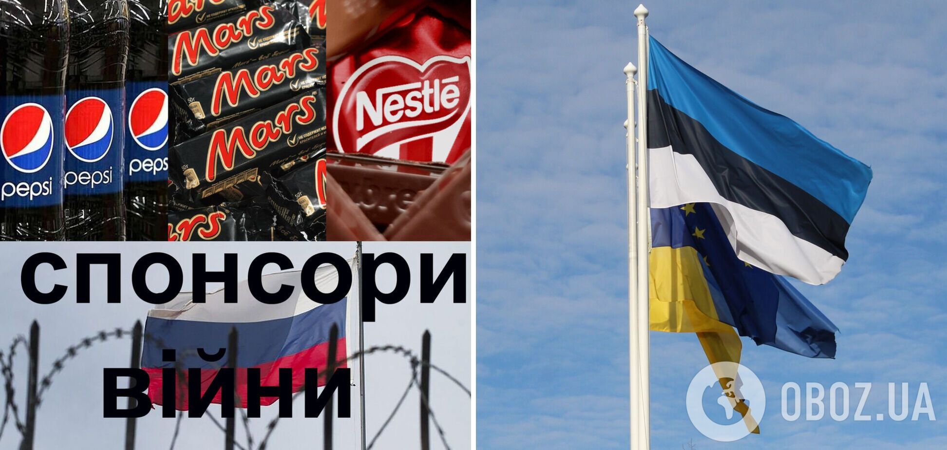  Естонія заборонила продаж продукції компаній з переліку спонсорів війни: що це означає