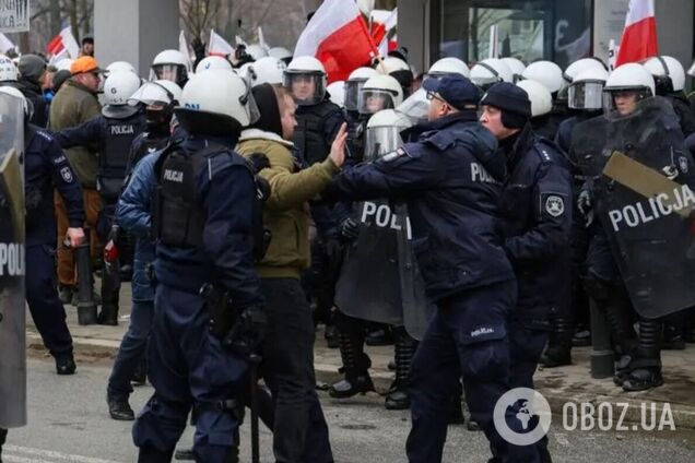 Почти половина фермеров, задержанных на протесте в Варшаве, были пьяны – полиция