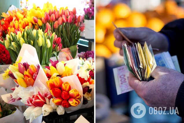 Яка ціна на тюльпани перед 8 березня 2024 року