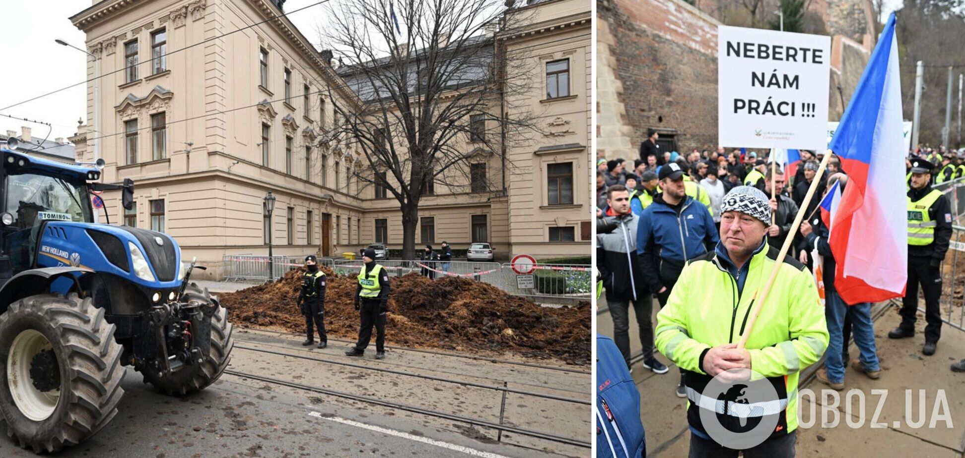 У Чехії протестують фермери