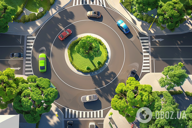 Як правильно з’їхати з кругового перехрестя: завдання з ПДР, яке не кожному під силу