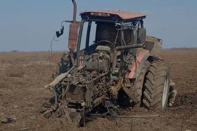 Обробляв землю: на Херсонщині чоловік підірвався на російському боєприпасі