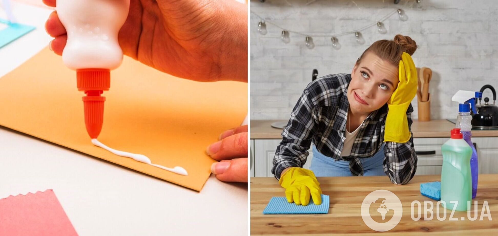 Як прибрати плями від клею зі стільниці: простий і дієвий спосіб