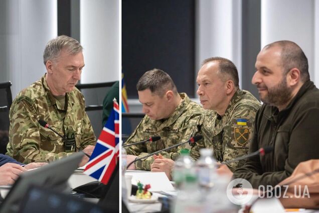 Говорили о потребностях ВСУ: Сырский и Умеров встретились с главой минобороны Британии и адмиралом Радакином