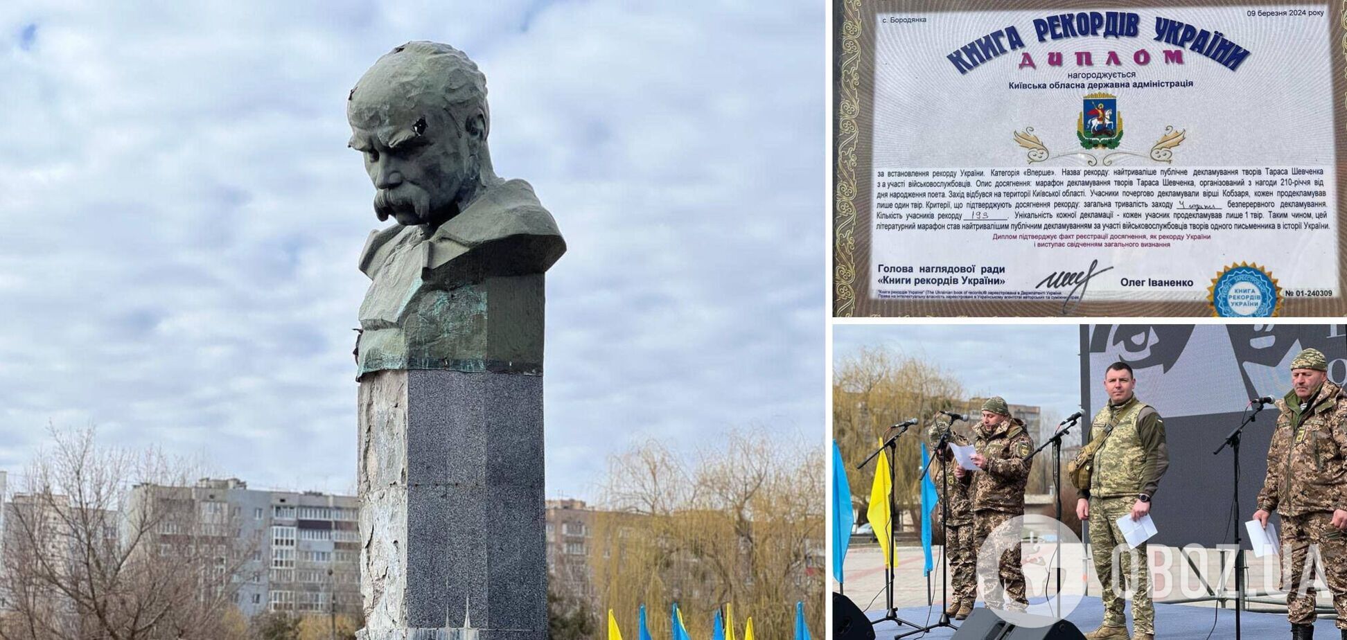 Встановлено рекорд з декламування творів Шевченка