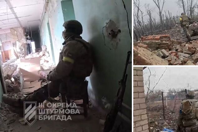 Бои среди руин: штурмовики опубликовали кадры обороны Авдеевки