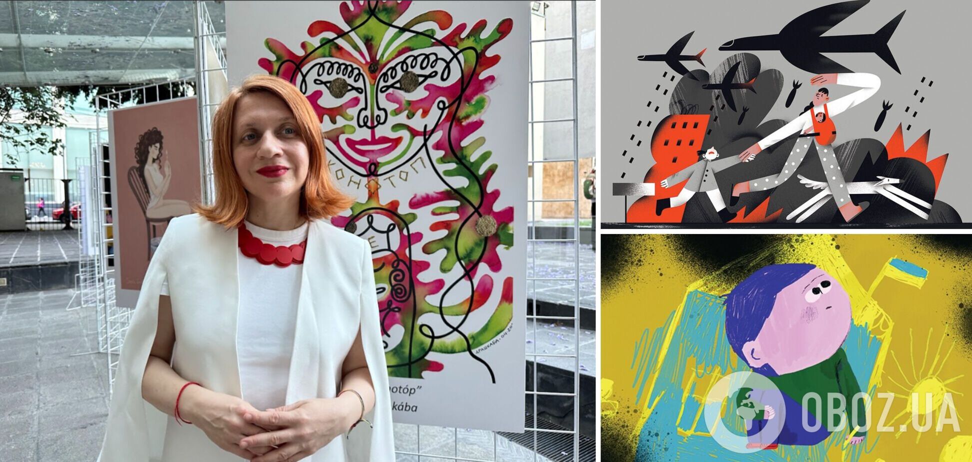 'У войны нет женского лица? Украинки не могут с этим согласиться!' В Мексике проходит выставка украинского плаката 'Женское лицо войны'