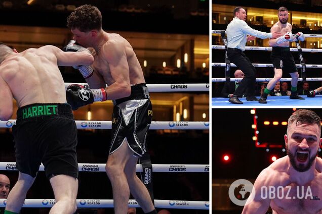 Нокаут одним ударом. Непобедимый боксер сенсационно проиграл в 1-м раунде в андеркарте Джошуа – Нганну. Видео