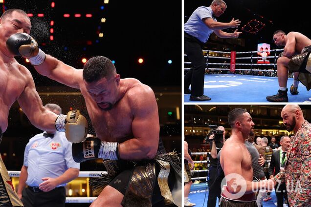Приятель Тайсона Фьюри поднялся с двух нокдаунов и победил китайского гиганта-чемпиона. Видео