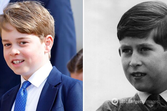 Копія Чарльза ІІІ. Королівські шанувальники помітили приголомшливу схожість 10-річного принца Джорджа з дідусем у такому ж віці