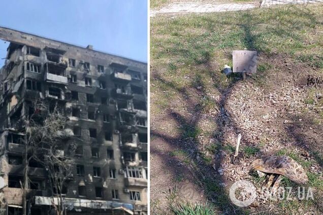 У Маріуполі досі знаходять стихійні поховання загиблих внаслідок російських обстрілів. Фото