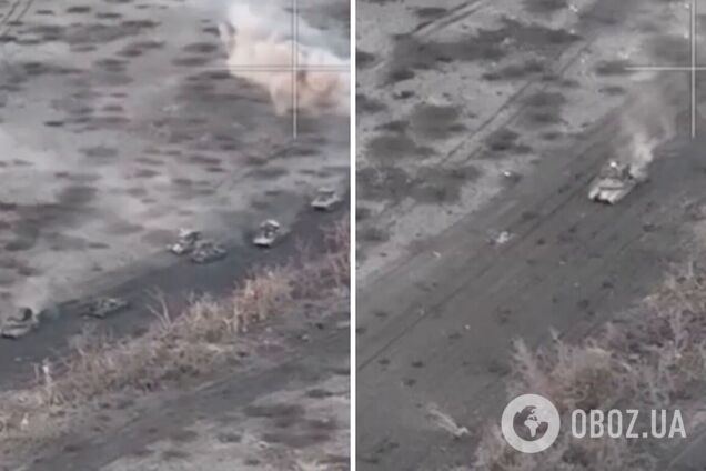 'Для нас нет невозможного': украинские десантники искусно уничтожили колонну вражеской техники. Видео