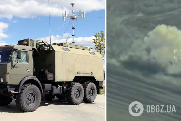 Поднялся 'гриб' огня и дыма: воины ССО уничтожили вражеский комплекс РЭБ 'Житель'. Видео