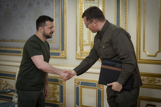 Говорили про безпекові гарантії і не тільки: Зеленський зустрівся з міністром національної оборони Литви. Відео