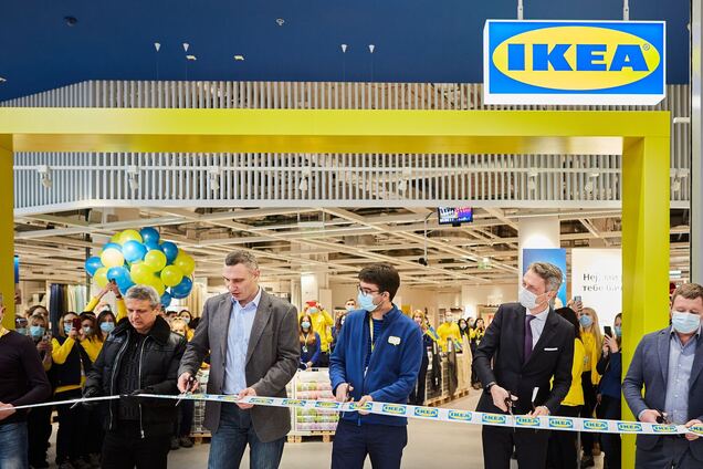 Відкриття першого магазину Ikea в Києві