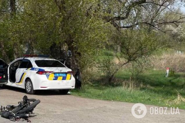 В ДТП с мотоциклом в Днепропетровской области погибла 19-летняя девушка: детали трагедии. Фото