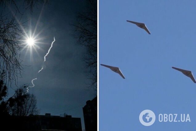 Україною шириться повітряна тривога: ворог запустив 'Шахеди' з південного напрямку
