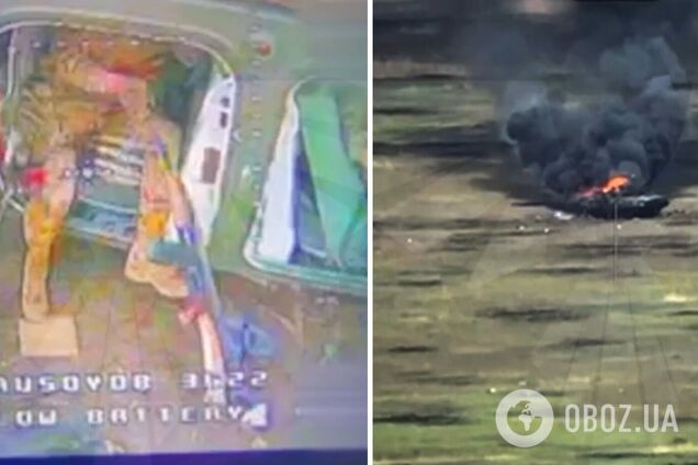 На Авдеевском направлении оккупанта, решившего посидеть на БК, догнала 'бавовна'. Видео