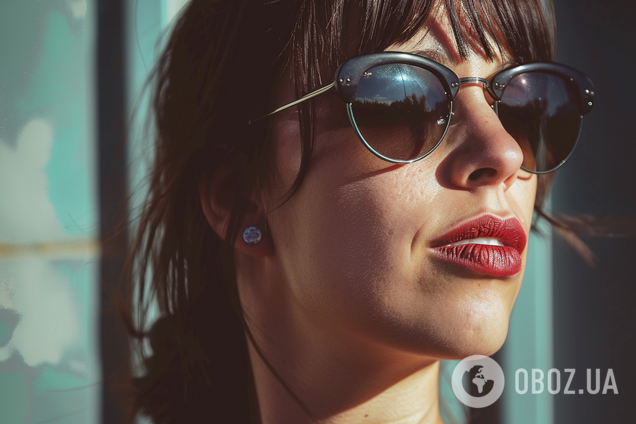 Как сделать, чтобы солнцезащитные очки не портили макияж: простой способ