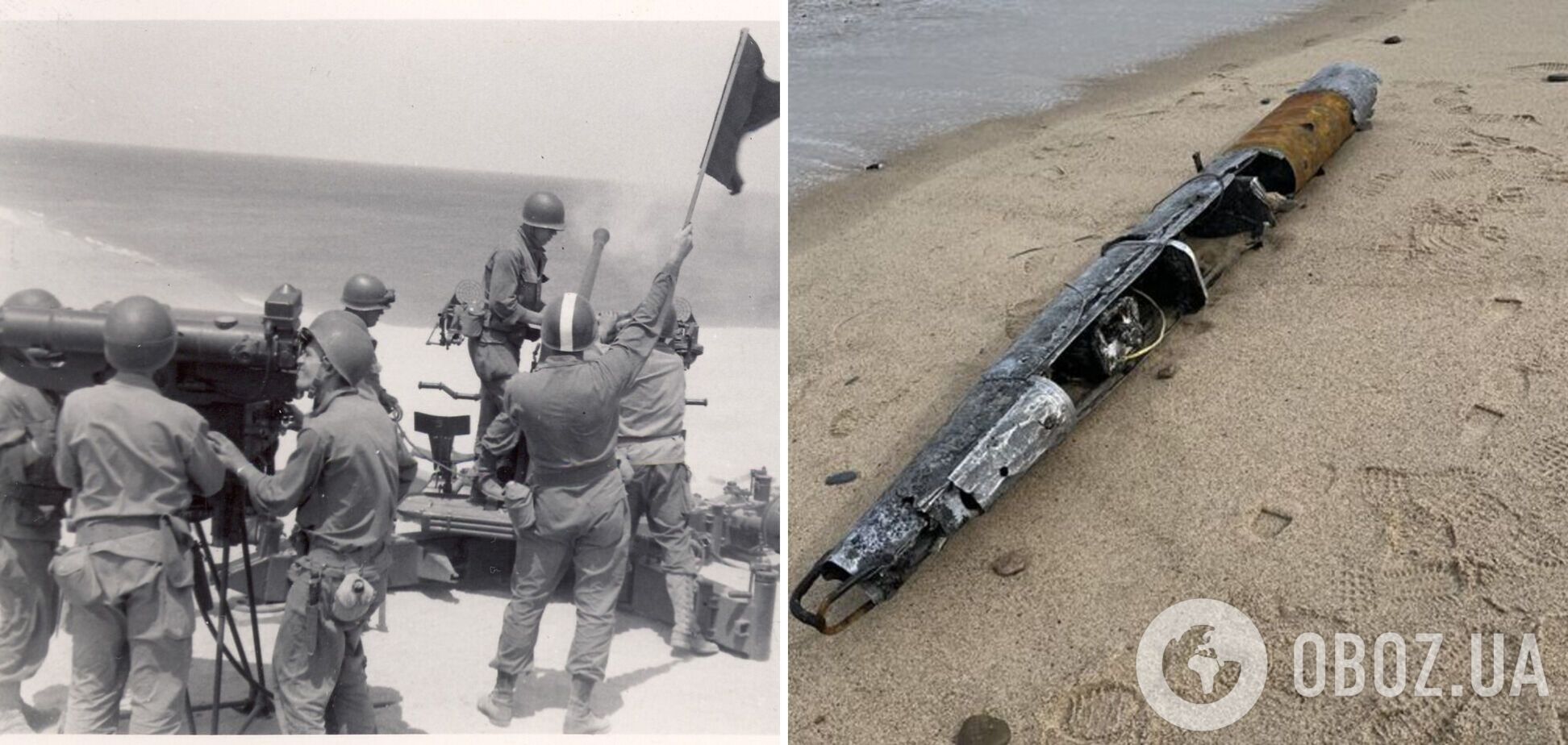 В США на пляж выбросило предмет, связанный с секретной программой времен холодной войны. Фото
