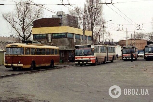 Киевские троллейбусы 90-х годов