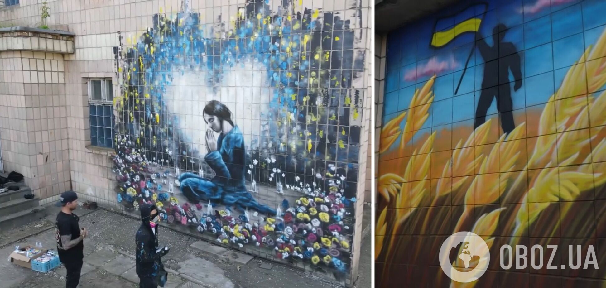 Стенопись создали американские художники